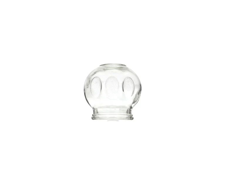 Diverse Premium Feuerschröpfglas, geriffelt, Set zu 10 Stück, Grösse S, Ø 3.5 cm