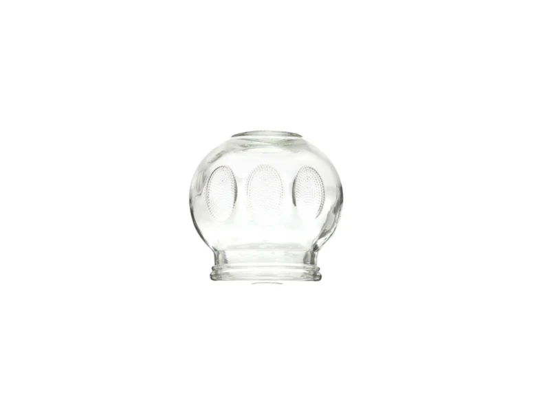 Diverse Premium Feuerschröpfglas, geriffelt, Grösse L, Ø 5.5 cm, 1 Stück