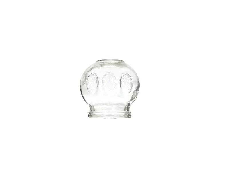 Diverse Premium Feuerschröpfglas, geriffelt, Grösse M, Ø 4.5 cm, 1 Stück