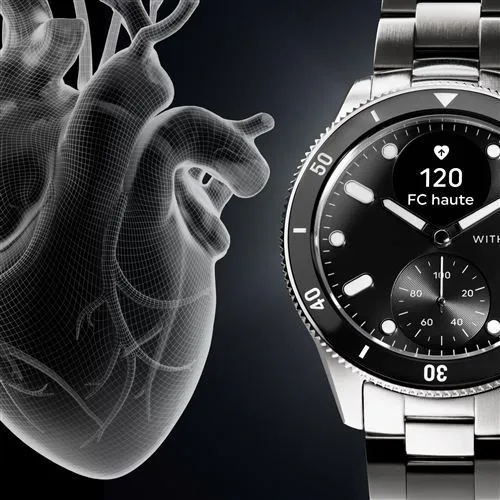 ScanWatch Nova 42 mm Noir - Montre connectée - Withings