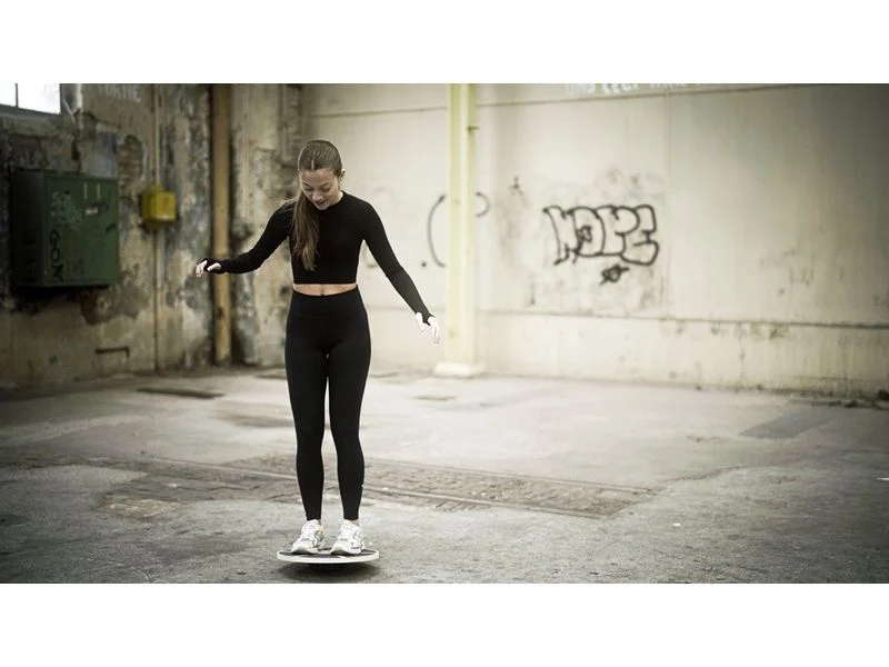 KOOR Balance Board Rund, 40 x 8.5cm, Birkenholz