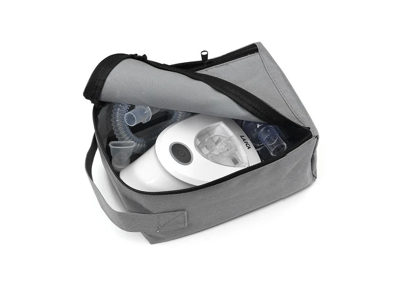 Inhalateur à ultrasons Laica SECOND CHANCE (MD6026P) - dispositif d'inhalation pour enfants et adultes - dispositif aérosol - avec 2 embouts buccaux | Maintenant temporairement avec thermomètre GRATUIT