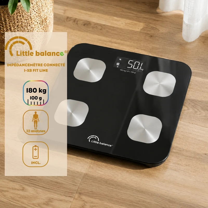 Impédancemètre connecté, i-X8 Fit Line
