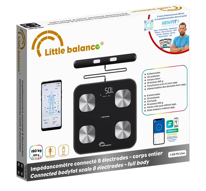 Impédancemètre connecté, i-X8 Fit Line