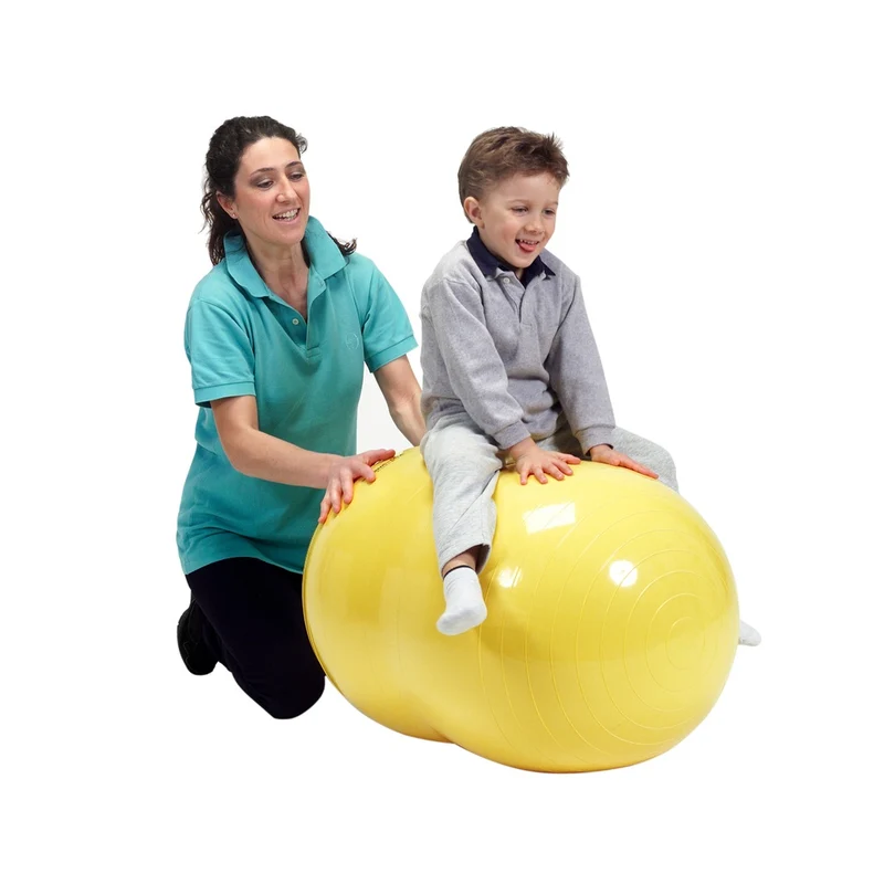 Gymnic Physio Roll, rot, Länge 130 cm, Ø max. 85 cm