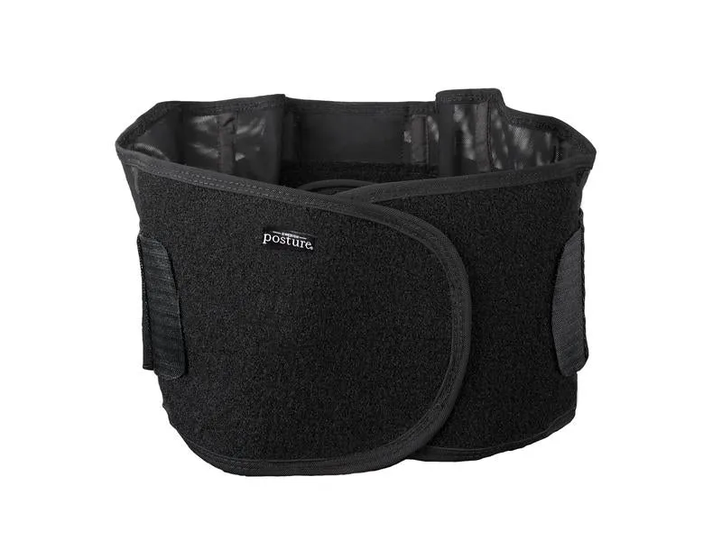 Swedish Posture Stabilize Lower Back Belt, schwarz, Grösse L