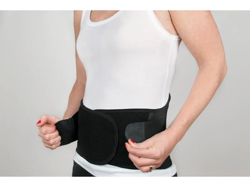 Swedish Posture Stabilize Lower Back Belt, schwarz, Grösse S