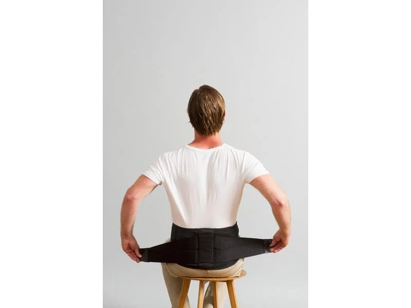 Swedish Posture Stabilize Lower Back Belt, schwarz, Grösse S