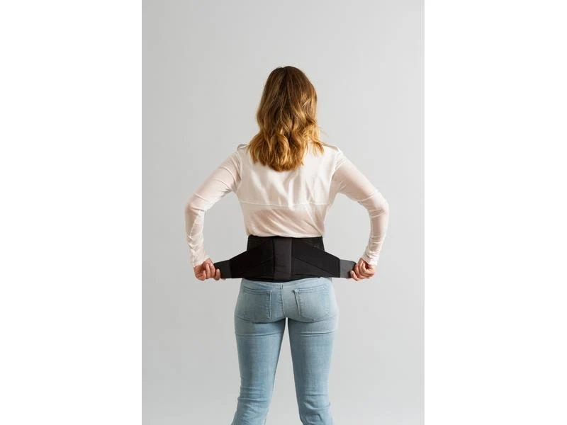 Swedish Posture Stabilize Lower Back Belt, schwarz, Grösse S