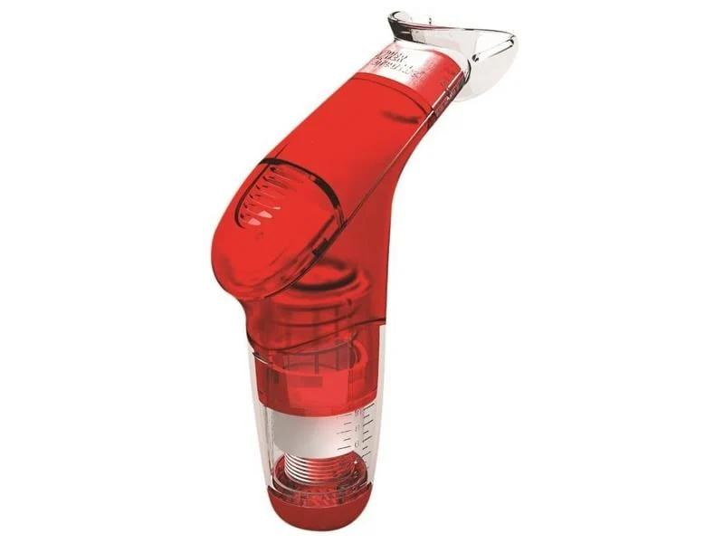 POWERbreathe Atemtrainer Plus, rot, Widerstand stark