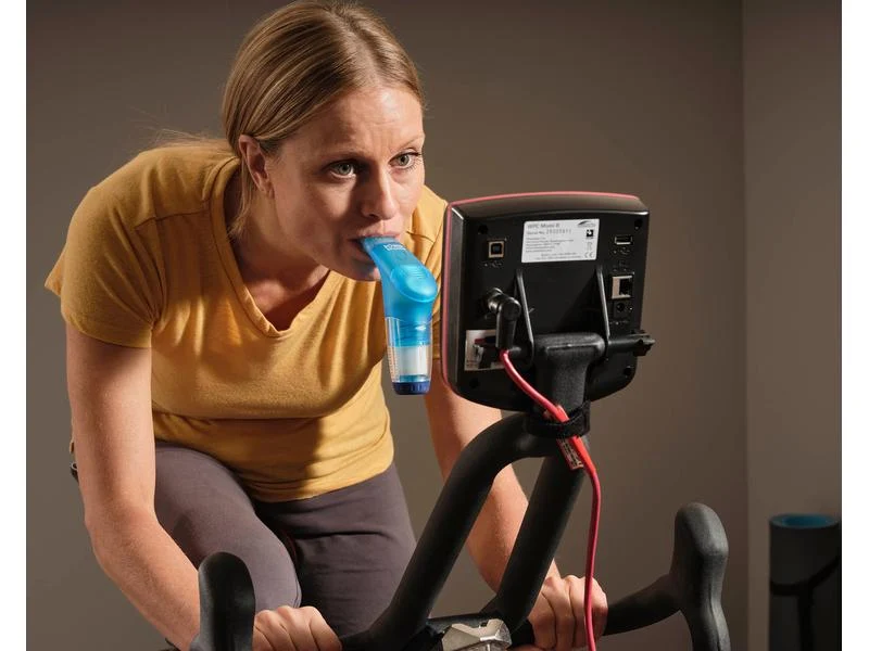 POWERbreathe Atemtrainer Plus, blau, Widerstand mittel