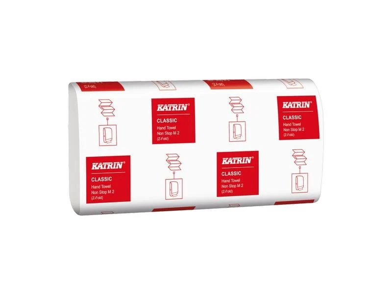 Katrin Classic Non-Stop Papierhandtücher, Z-Falz, 25 x 160 Blatt