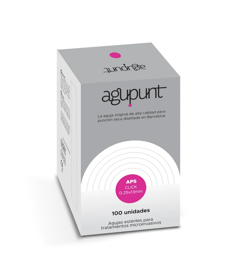 Agu-Punt Akupunkturnadel APS Click, 0.25 x 13 mm, 100 Nadeln