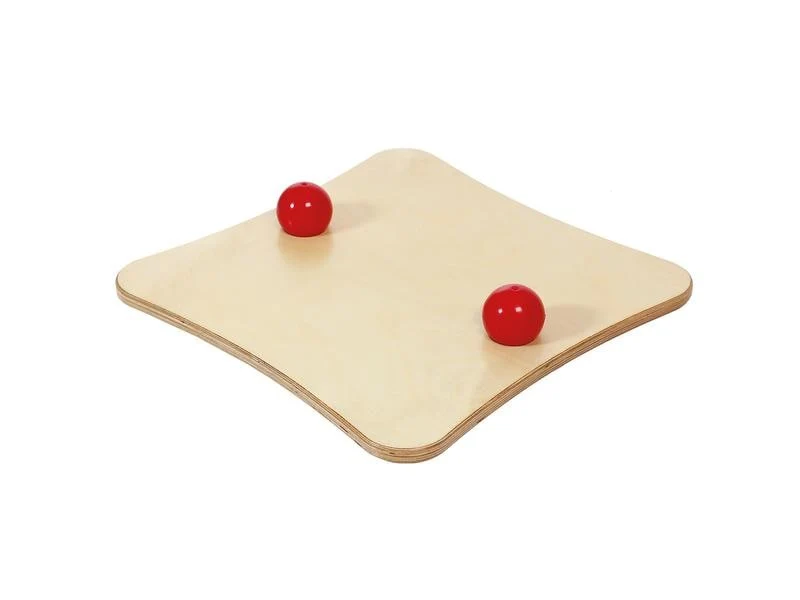 TOGU Balance Board Physiowippe Holz, 48 x 48 cm