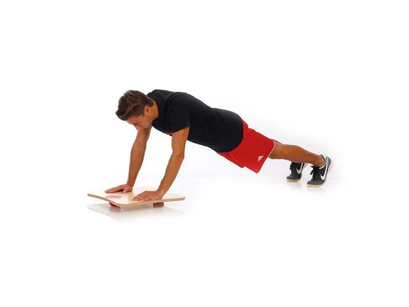 TOGU Balance Board Physiowippe Holz, 48 x 48 cm