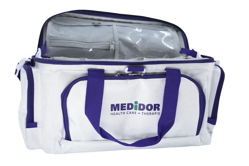 MEDiDOR Sportmed Tasche, weiss, ohne Inhalt