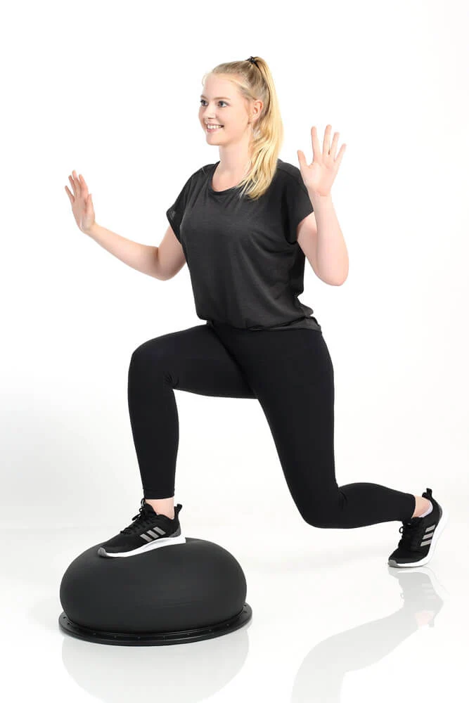 TOGU Balance Board Jumper Pro, schwarz, bis 200kg