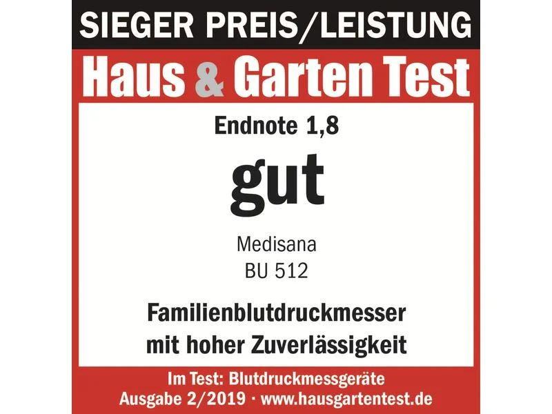 Medisana Blutdruckmessgerät BU 512