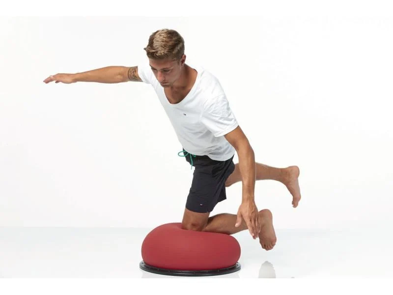 TOGU Balance Board Jumper Pro, rot, bis 200kg