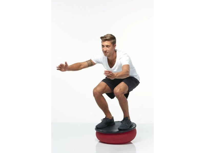 TOGU Balance Board Jumper Pro, rot, bis 200kg