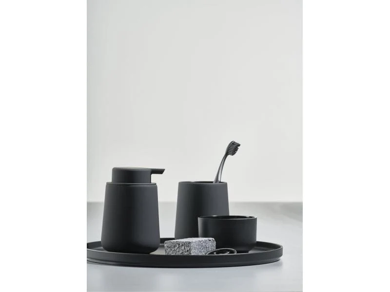 Zone Denmark Seifenspender Nova One, Keramik, 250ml, schwarz