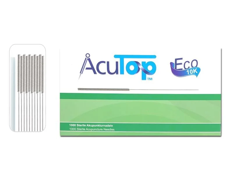 AcuTop Akupunkturnadel Typ Eco 10K, 0.20 x 15 mm, 1'000 Nadeln