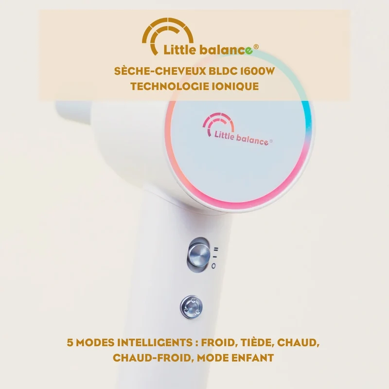 Sèche-cheveux, BLDC Ionic 1600 Blanc