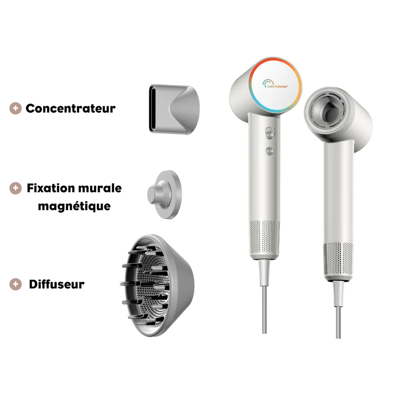 Sèche-cheveux, BLDC Ionic 1600 Blanc