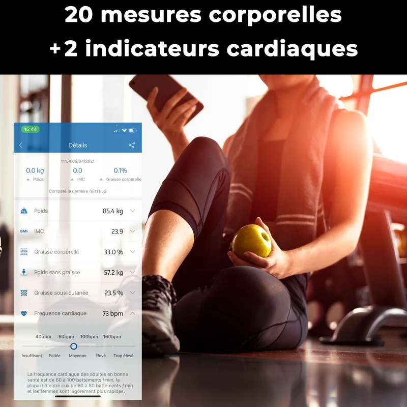Cardio-impédancemètre connecté, Cardio X4 TFT USB-R Tonka