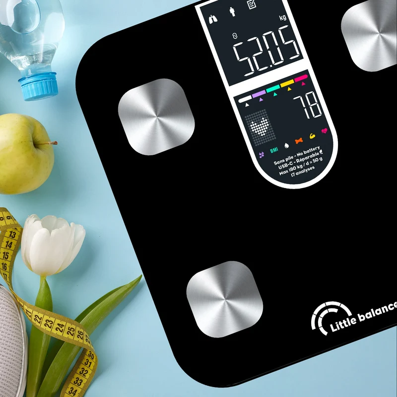 Cardio-impédancemètre connecté, Cardio X4 Visio+ USB-R Noir
