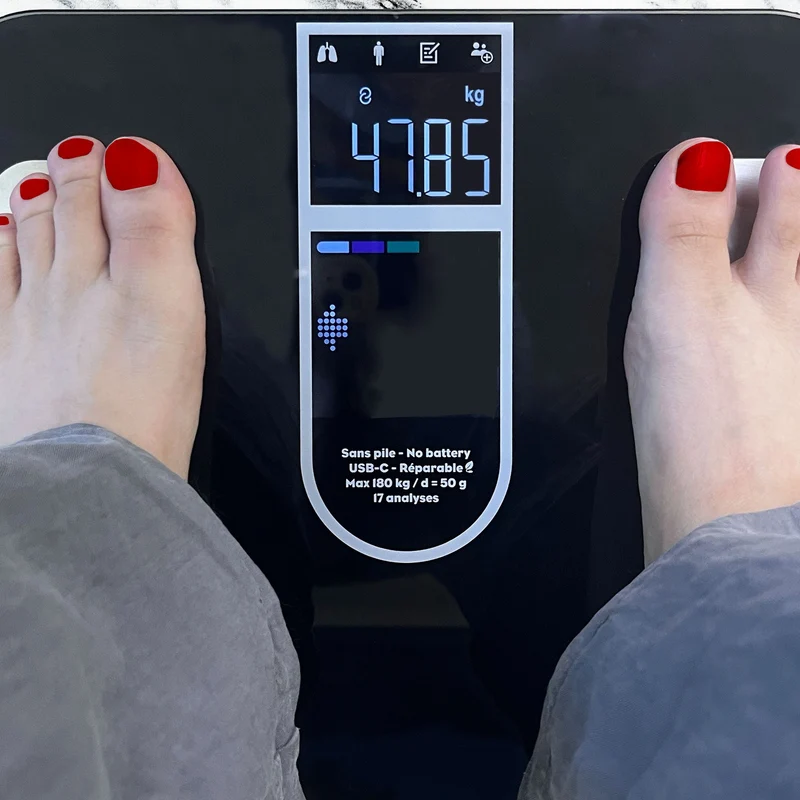 Cardio-impédancemètre connecté, Cardio X4 Visio+ USB-R Noir