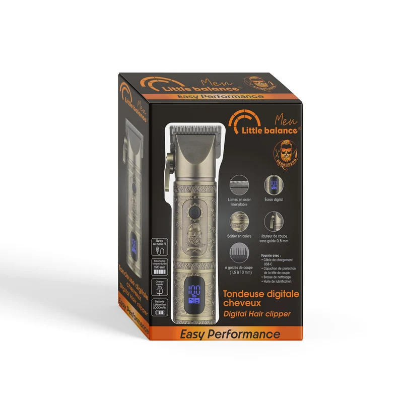 Tondeuse digitale cheveux, Pro Performance Baroudeur