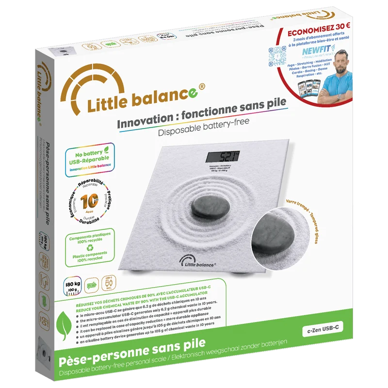 Pèse-personne, Zen USB, Sans pile