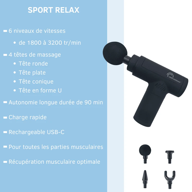 Pistolet de massage Sport Relax