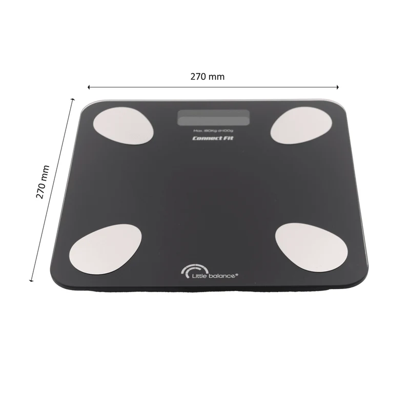 Impédancemètre + Corde à sauter connectés, Connect Fit