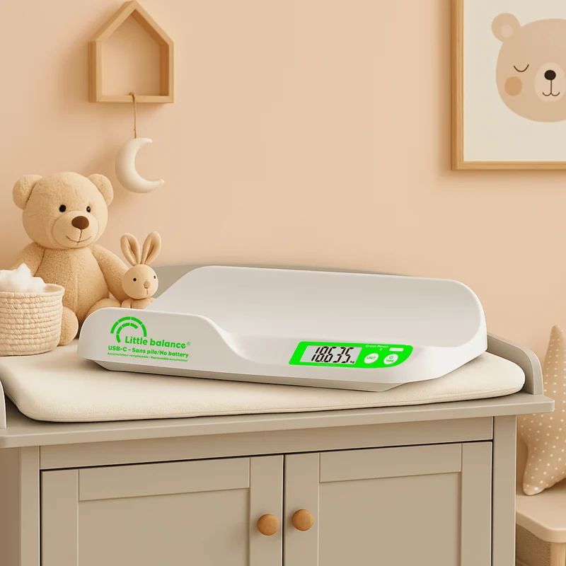 Pèse-bébé, Happy Baby Soft USB, Sans pile