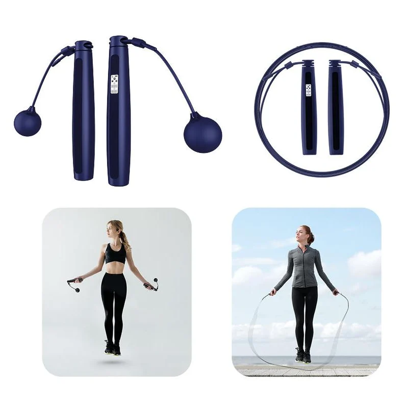Impédancemètre + Corde à sauter connectés, Connect Easy Jump USB, Sans pile