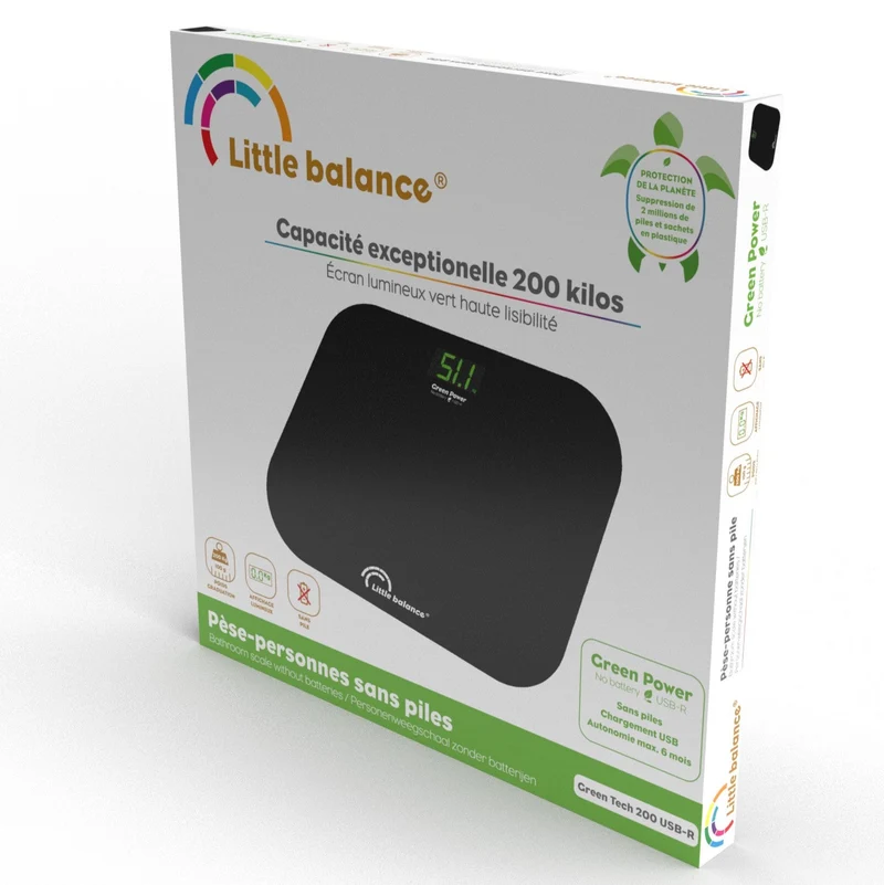 Pèse-personne, Green Tech USB, Sans pile