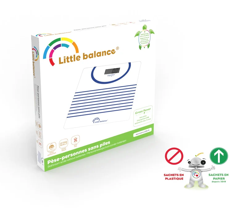 Pèse-personne, Marinière USB, Sans pile