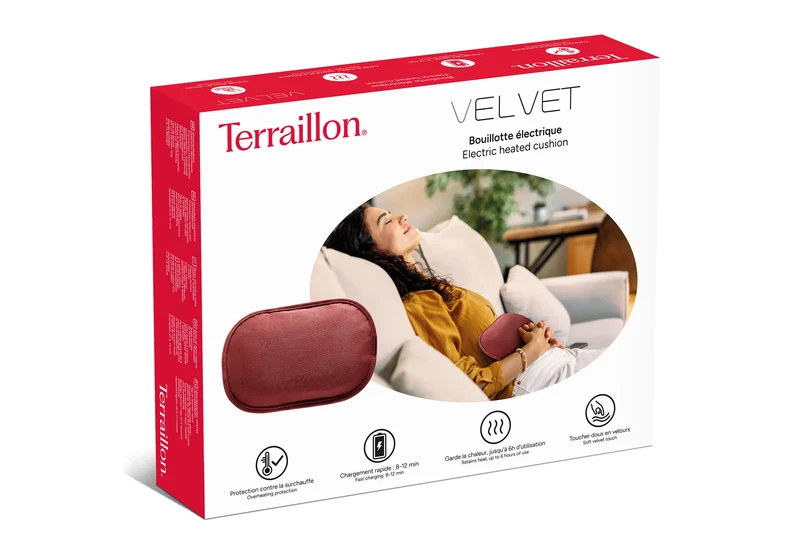 Bouillotte électrique VELVET – Chaleur douce & design cocooning