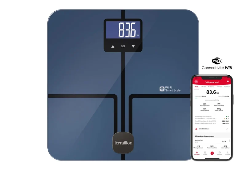 MASTER COACH ULTRA - Pèse-personne impédancemètre connecté WIFI