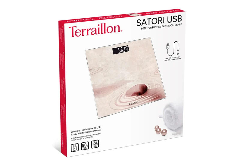 SATORI USB - pèse personne rechargeable par USB
