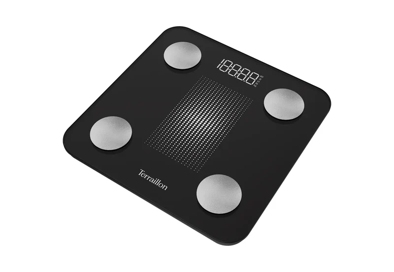 GYMFIT Connect - Pack 2 en 1 : Pèse personne et corde à sauter connectés Bluetooth