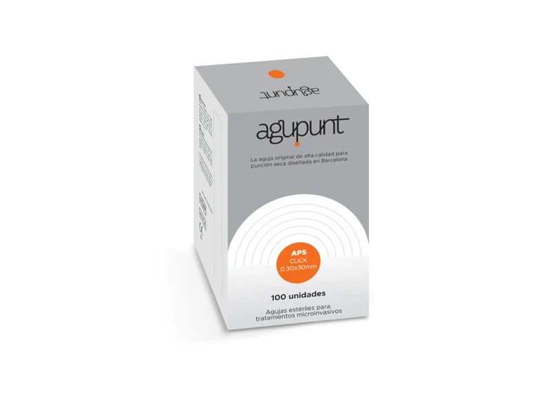 Agu-Punt Akupunkturnadel APS Click, 0.30 x 30 mm, 100 Nadeln