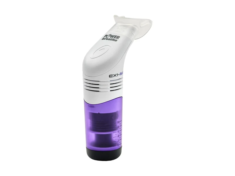POWERbreathe Atemtrainer EX1 EMT Medic, weiss-violett