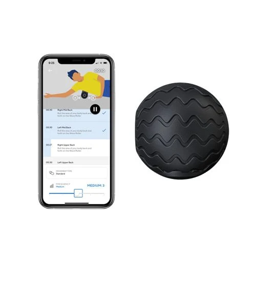Wave Solo - Balle de massage vibrante récupération musculaire – Therabody
