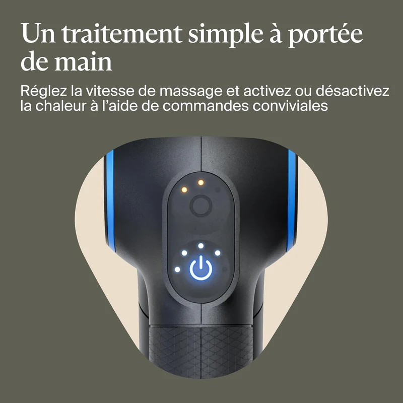 Theragun Prime Plus - Pistolet de massage percussif récupération musculaire - Therabody