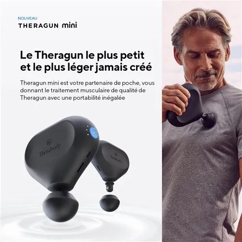 Theragun Mini 3.0 Rose - Pistolet de massage - Therabody