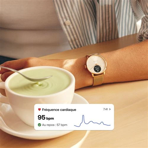 ScanWatch Light - 37 mm Blanche - Montre connectée - Withings