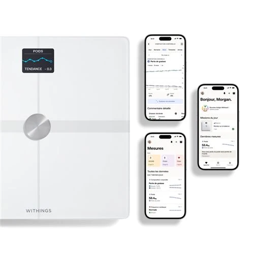 Body Smart White / Blanc - Balance connectée Wi-Fi – Withings